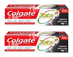Pack De 2 Dentifrices Total Charbon Colgate 75 ml