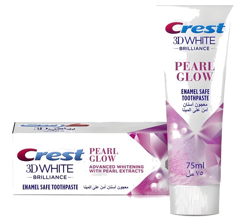 Dentifrice 3D White Pearl Glow Crest 75 ml