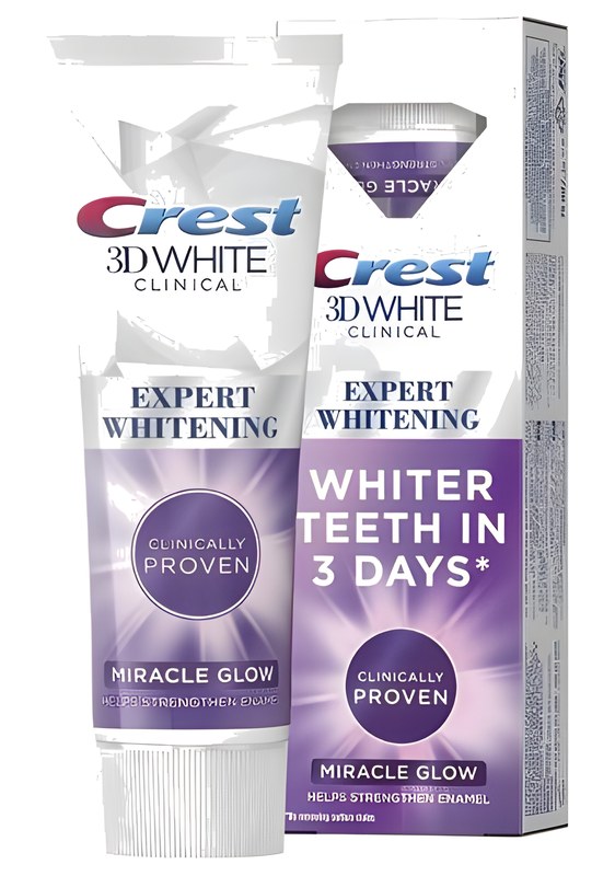 Dentifrice 3DW Clinic Miracle Glow Crest 75 ml