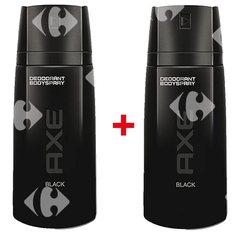 Lot de 2 Déodorants Black Axe 150 ml