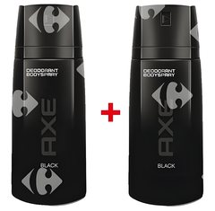 Lot de 2 Déodorants Black Axe 150 ml