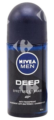 Déodorant Homme DEEP Roll-on Nivea Men 50 ml