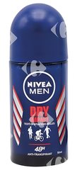 Roll-On Anti-Transpirant Dry Impact Nivea Men 50 ml