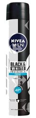 Déodorant Homme Invisible Black & White Fresh Spray Nivea Men 200 ml