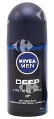 Déodorant Homme DEEP Roll-on Nivea Men 50 ml