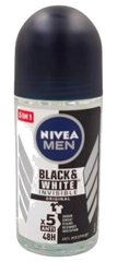 Déodorant Homme Black & White Original Roll-on Nivea Men 50 ml