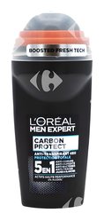 Roll-On Anti-Transpirant Carbon Protect 5en1 Men Expert 50 ml