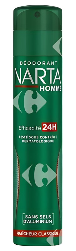 Atomiseur Anti-Transpirant Homme Fraîcheur Classique Narta 200 ml