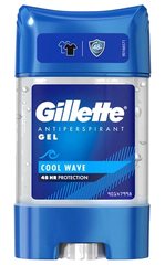 Déodorant Gel en Stick Anti-transpirant pour Homme Cool Wave 48H Gillette 75 ml