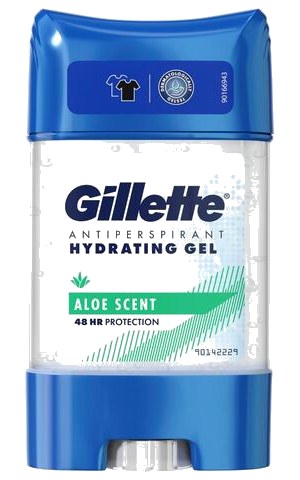 Déodorant Gel en Stick Anti-transpirant Hydratant Aloe Vera Gillette 70 ml