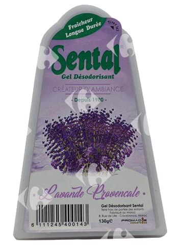 Désodorisant Gel Lavande Sental 130 g