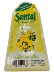 Désodorisant Gel Citron Sental 130 g