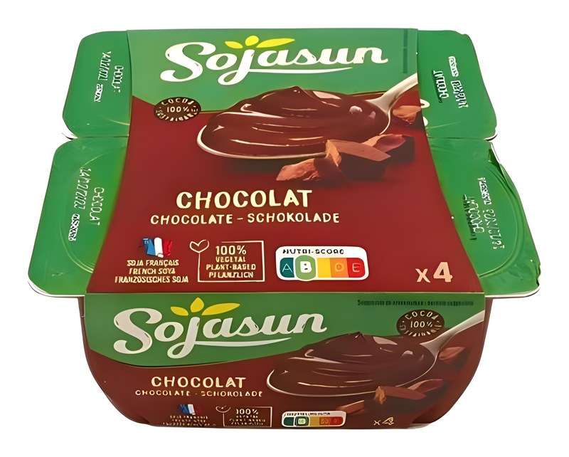 Dessert Végétal au Chocolat Sojasun 2x100 g