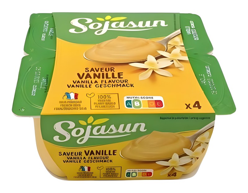 Dessert Végétal à la Vanille Sojasun 2x100 g
