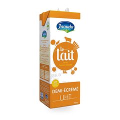 LAIT UHT DEMI ECREME 1L JAOUDA