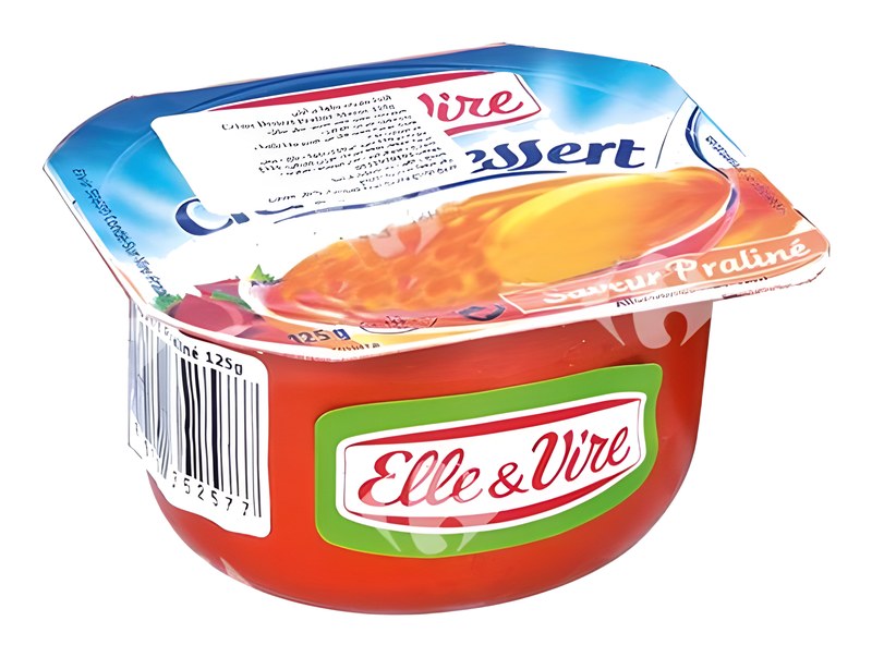 Crème Dessert Praliné Elle Et Vire 125 g