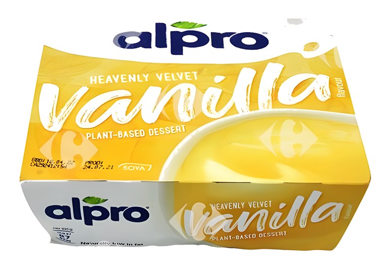 Crème Dessert Vanille Sans Lactose Alpro 4x125 g