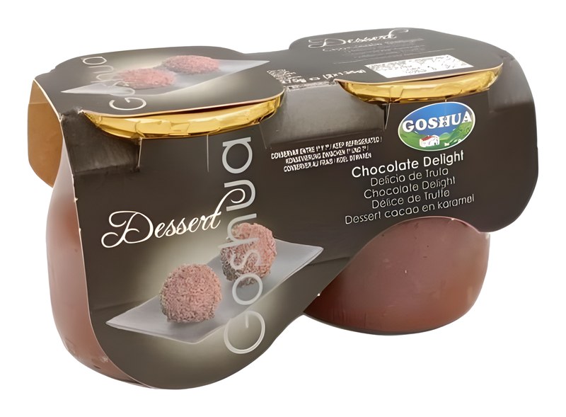 Flan Délice Saveur Truffe Goshua 135 g 2 unités