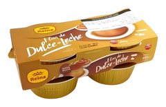 Flan Dulce De Leche Reina 100 g 4 unités