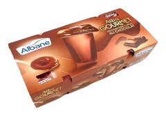 Pack Crème Dessert Au Chocolat Albane Gourmet 8x80 g