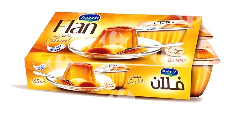 Pack Flan Caramel Jaouda 8x90 g