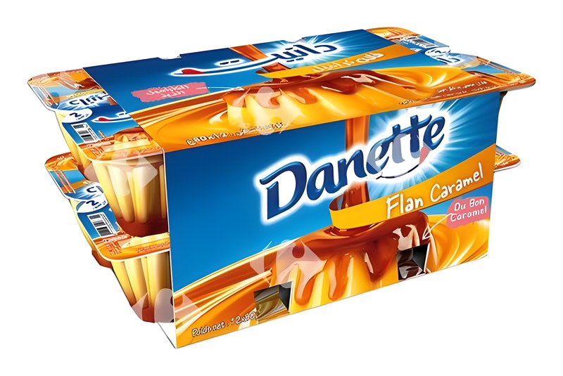 Pack Flan Caramel Danette 12x80 g