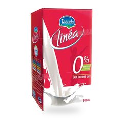 LAIT UHT LINEA 0% 500 ML JAOUDA