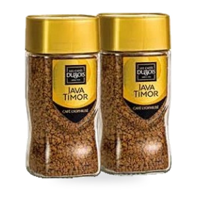 Café soluble lyophilisé Java Timor – Lot de 2 x 45g