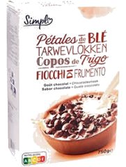 Céréales pétales de blé goût chocolat – 750g