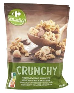 Chocolat au lait et noisettes – 500g