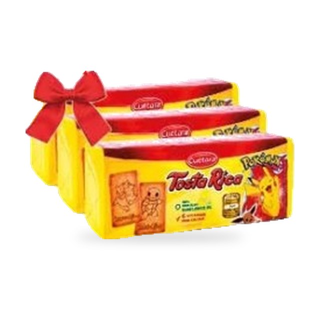 Biscuits Tosta Rica – Lot de 3 x 190g