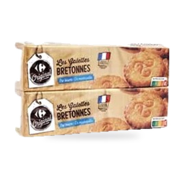 Galettes bretonnes Carrefour – Lot de 2 x 125g