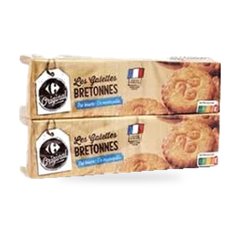 Galettes bretonnes Carrefour – Lot de 2 x 125g