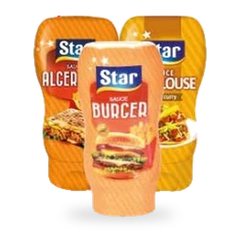 Sauce Burger, Andalouse, Algérienne ou Biggy tasty Star – 290g