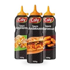Sauce Algérienne, Andalouse ou Barbecue Caly – 500g