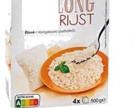 Riz long étuvé Simple – Lot de 4 x 125g