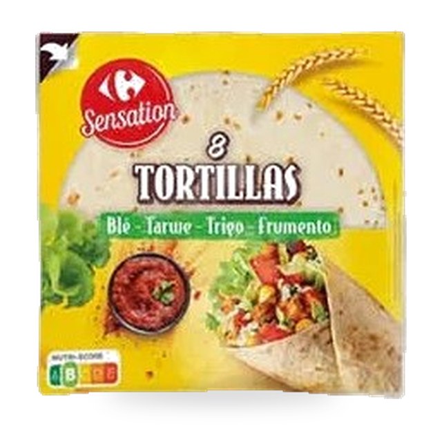 Tortillas de blé Carrefour Sensation – 320g