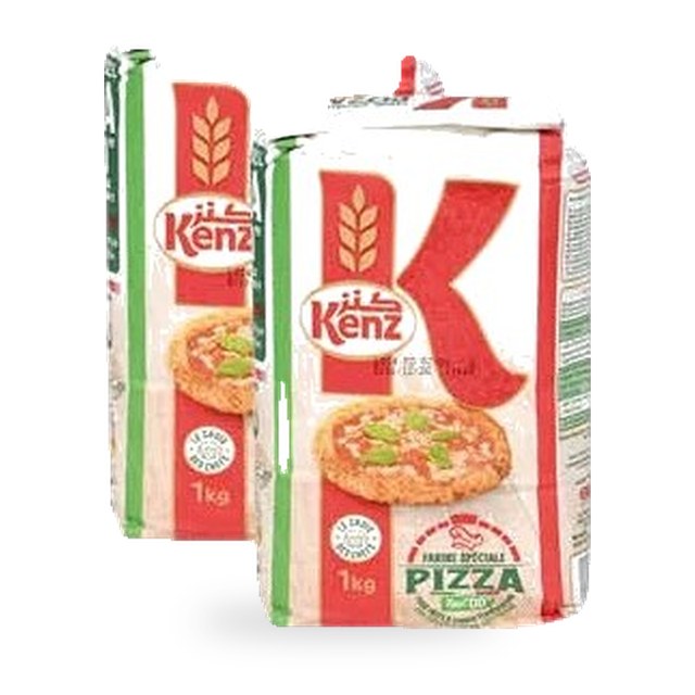 Farine spéciale à pizza Kenz – Lot de 2 x 1kg