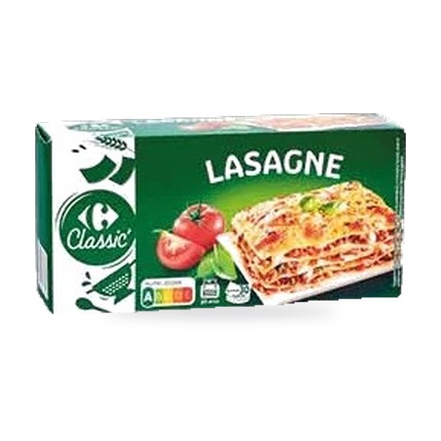 Lasagne Carrefour Classic – 500g