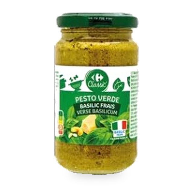 Sauce pesto vert Carrefour Classic – 190g