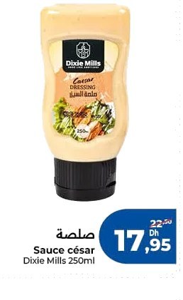 Sauce césar Dixie Mills – 250ml