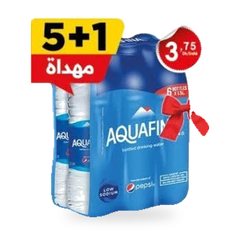 Eau de table minéralisée Aquafina – Lot de 6 x 1.5L