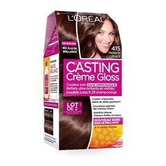 COLORATION CREME GLOSS MARRON GLACE 415 CASTING