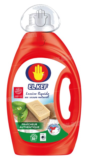 Lessive liquide Authentique El Kef – 4L + 850ml