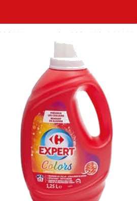 Lessive liquide spécifique couleur Expert Colors Carrefour – 1.25L