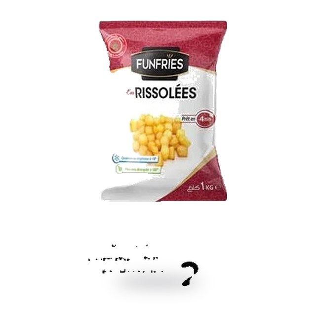 Pommes frites les Rissolées Funfries – 1kg