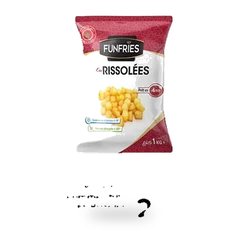 Pommes frites les Rissolées Funfries – 1kg