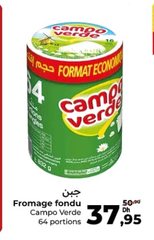 Fromage fondu Campo Verde – 64 portions