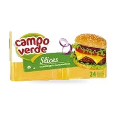 Fromage fondu en tranches Campo Verde – 384g (24 tranches)
