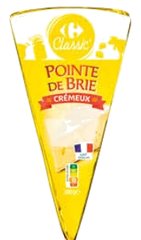 Fromage Pointe de Brie Carrefour – 200g